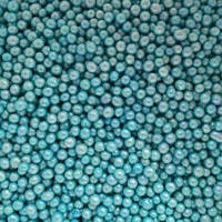 Рисові кульки глазуровані блакитні перламутрові D=5 мм 100г.