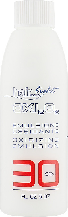 Окислювальна емульсія 9% Hair Company Hair Natural Light 150мл (Оригінал)