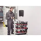 Пластиковий диспенсер KATRIN 104452 Toilet 2-Roll Dispenser, 2 рулони, туалетний папір, чорний, фото 5