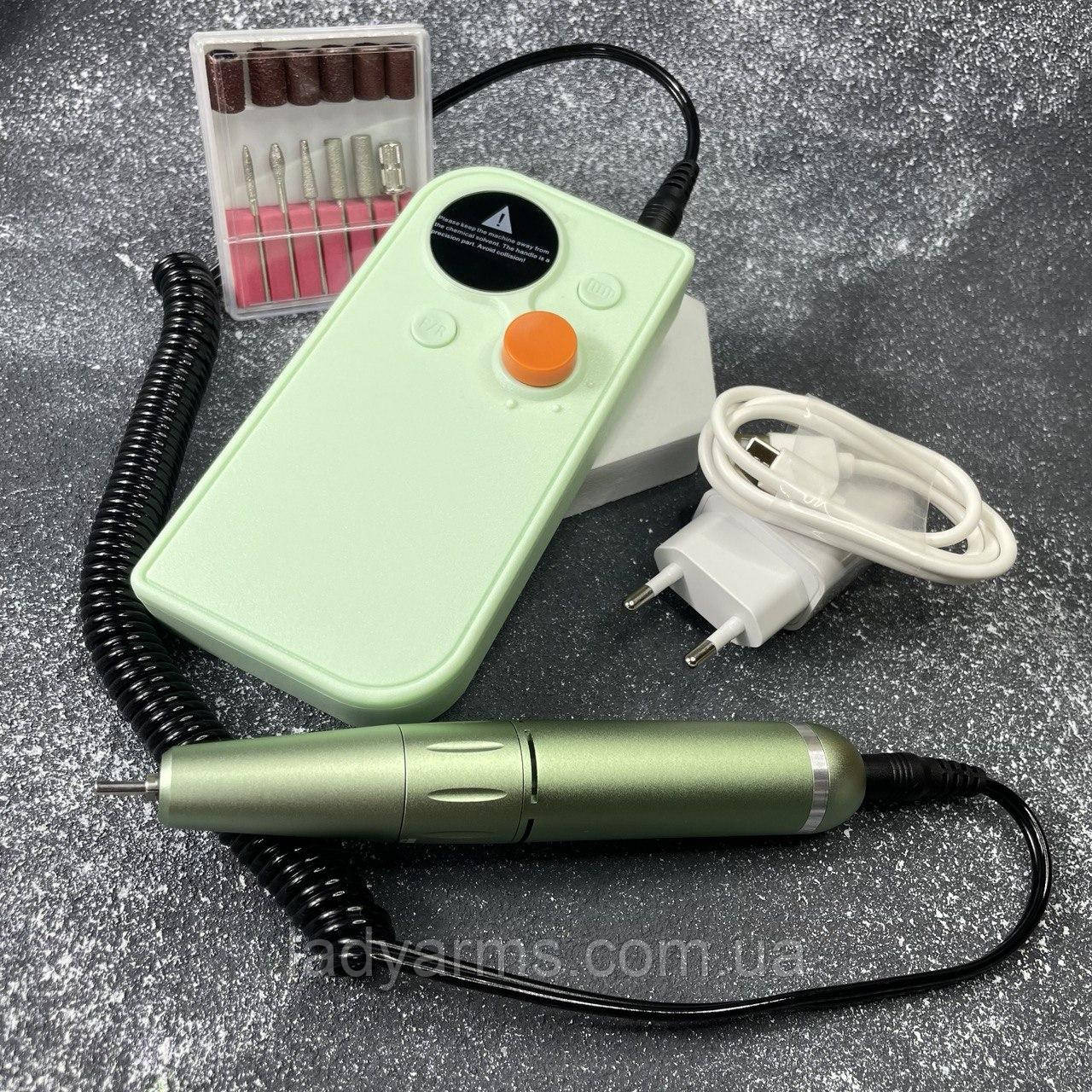Портативний фрезер на акумуляторі 2600 mAH+USB живлення, 30000RPM
