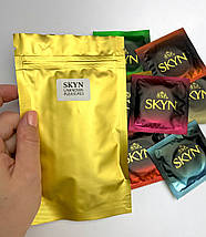 Презервативи Skyn UNKNOWN PLEASURES 7 шт безлатексні в м'якому пакуванні, фото 2