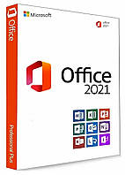 Microsoft Office 2021 професійний (Professional) Box