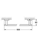 Тримач для рушників Grohe Essentials Cube New (40509001), фото 6