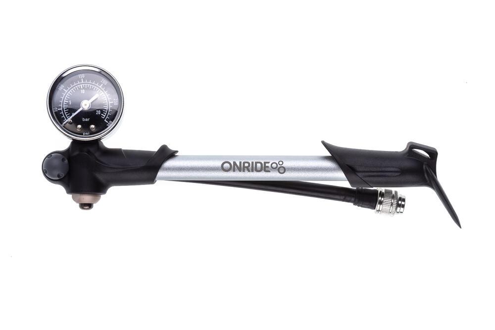 Насос високого тиску ONRIDE Pressure 20 алюмінієвий зі шлангом та манометром (6936116100528)