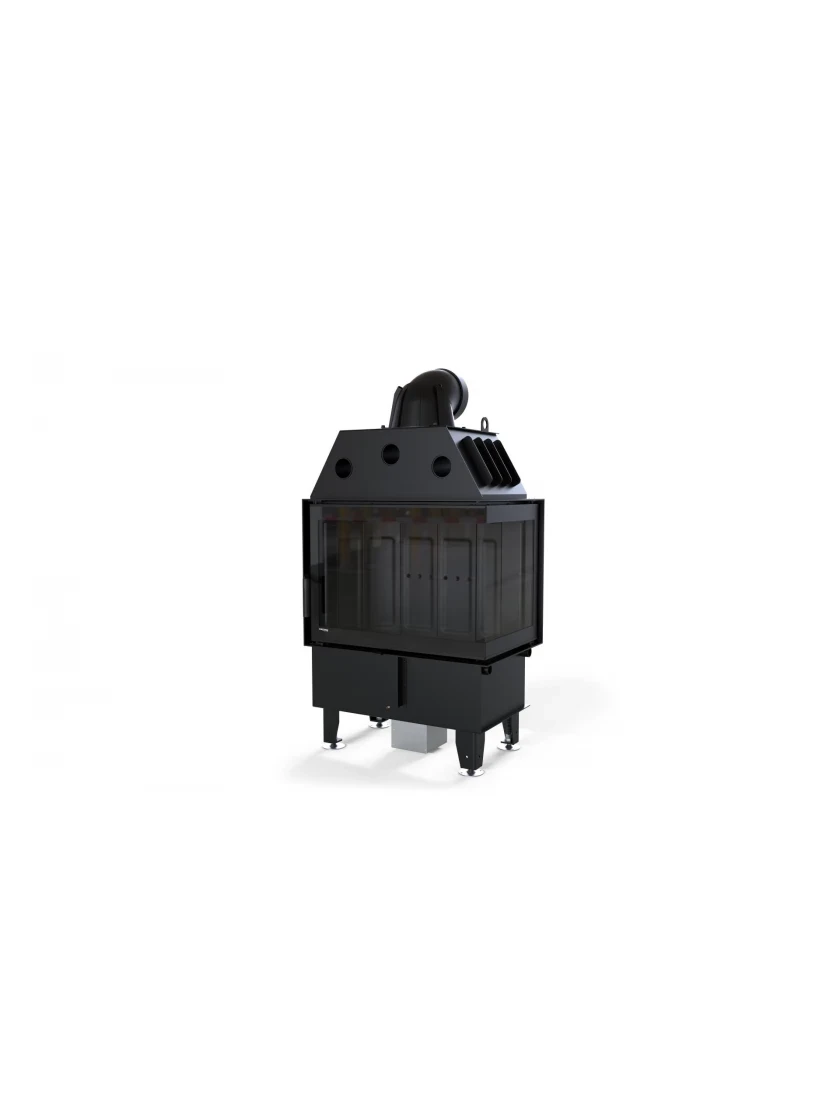 КАМІННА ТОПКА DEFRO HOME INTRA SM BP MINI (ЧОРНИЙ ШАМОТ)