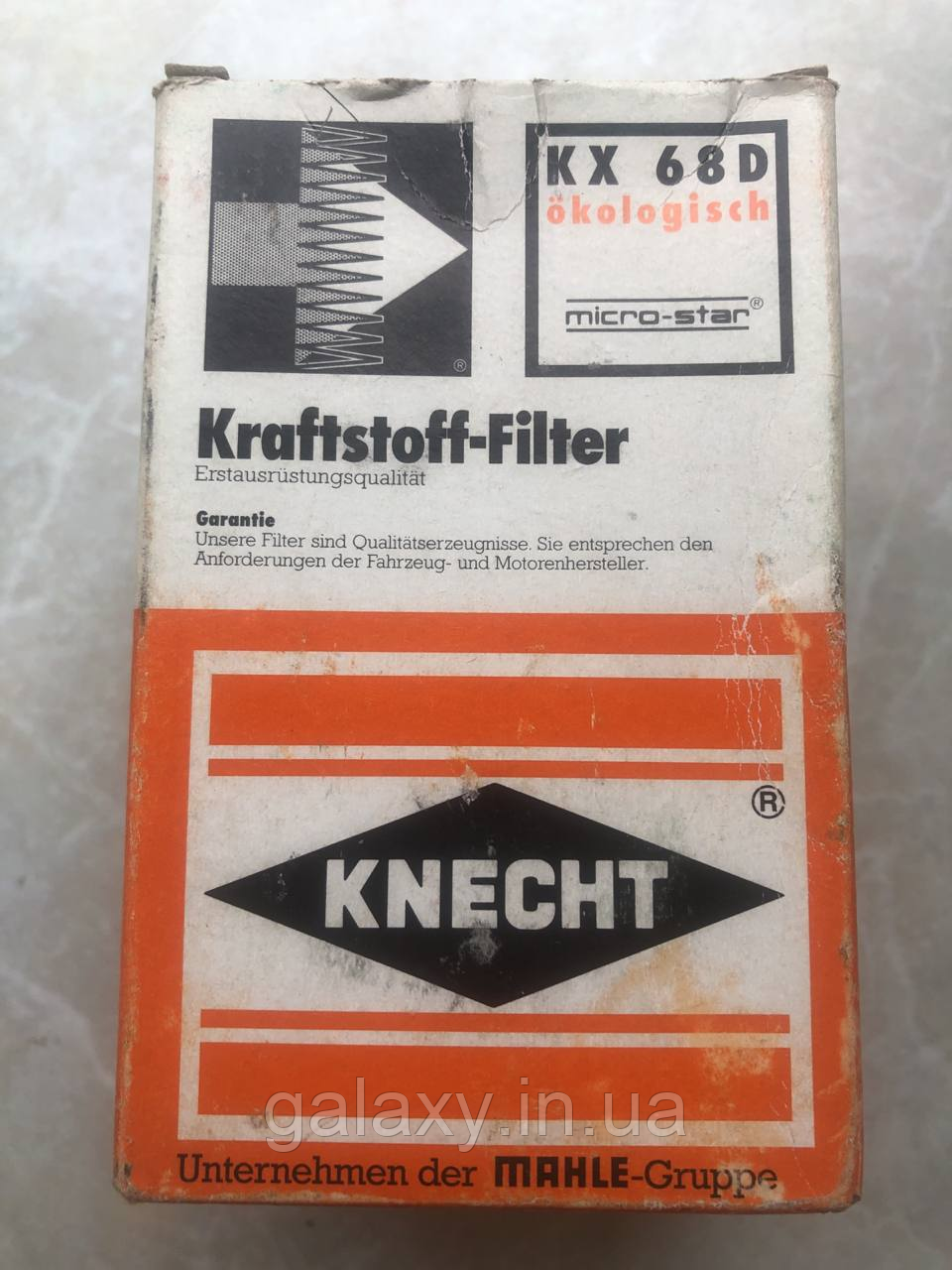 Фільтр паливний Mercedes OM314-366 KNECHT, фото 1