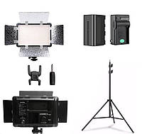 Видеосвет Godox LED 308 C II 3200К-5600К с аккумулятором+з.у. со стойкой 2м