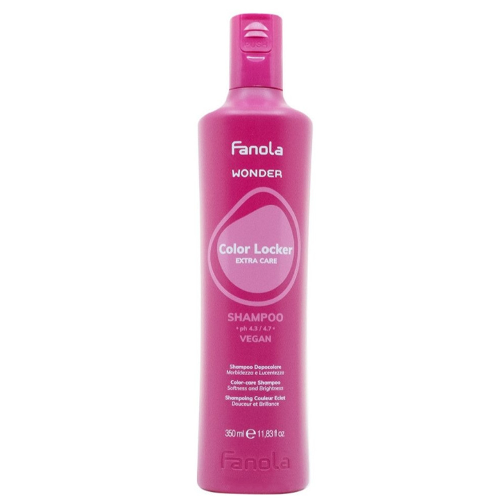 Шампунь для фарбованого волосся Fanola Wonder Color Locker Shampoo, 350 мл