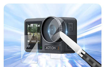 Захисна плівка для DJI ACTION 3 TELESIN OA-FLM-006, фото 3