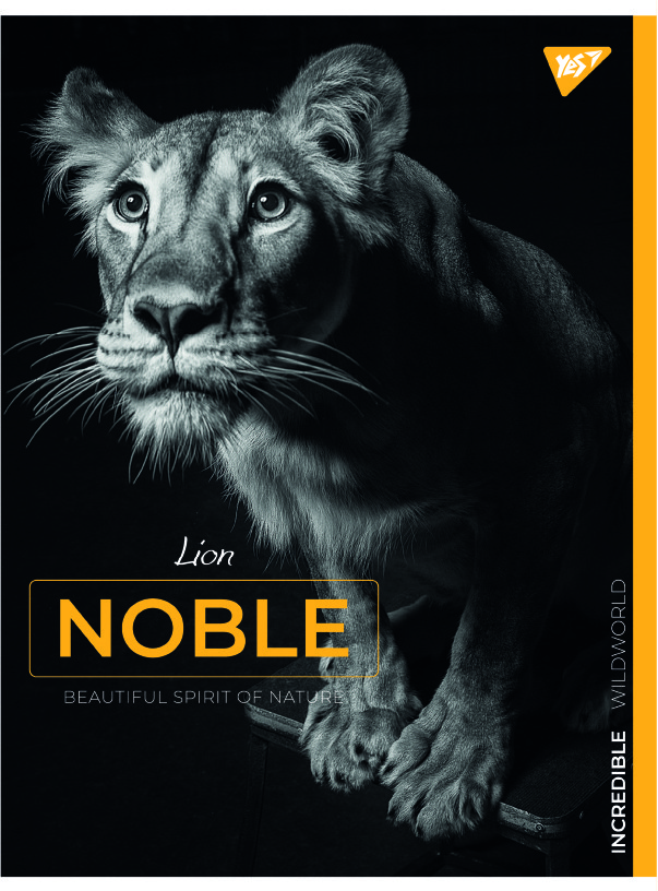 Зошит для записів Yes Noble 80 аркушів клітинка, 3 шт/уп.