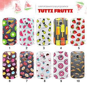 Ультратонкий прозорий чохол з малюнком для Samsung i8190 Galaxy S3 Mini (80 дизайнів)