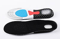 Ортопедичні устілки для взуття з супінатором та силіконовою п'ятою 35-40 розміру, фото 9