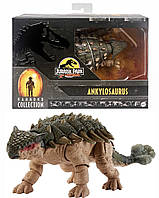 Фигурка Динозавр Анкилозавр Премиум Коллекция Jurassic World Hammond Collection Ankylosaurus Mattel HLT25