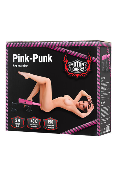 Секс-машина Pink-Punk, Motorlovers, ABS, комбінний, 36 см