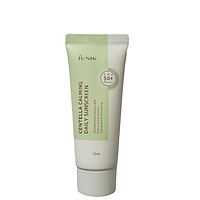 Сонцезахисний крем з екстрактом центели IUNIK Centella Calming Daily Moisture Sunscreen Reef-Safe UVA UVB, SPF