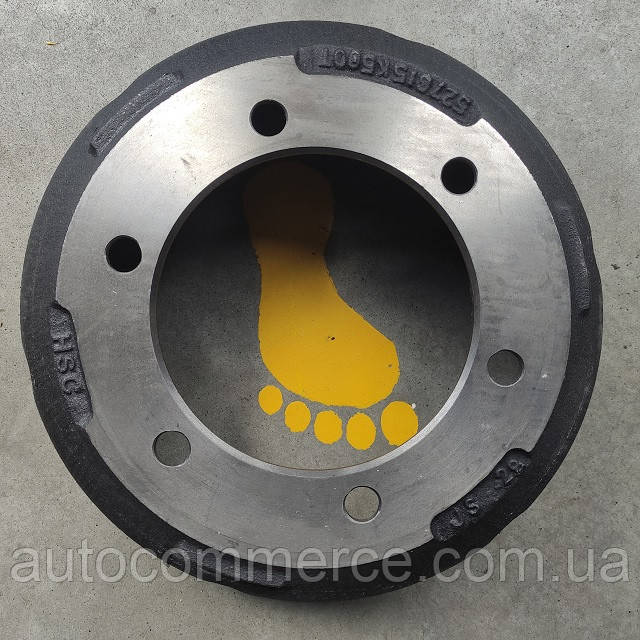 Барабан гальмівний Hyundai HD78, HD72, Хюндай, Богдан А201, А202 (527615K501)
