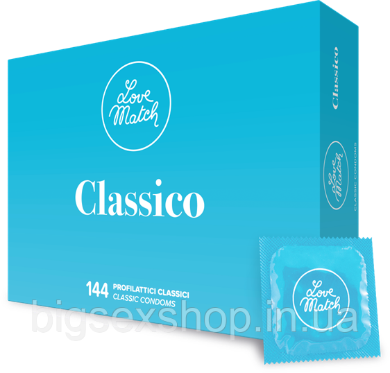 Презервативи - Classico (Classic), 54 мм, 144 шт.