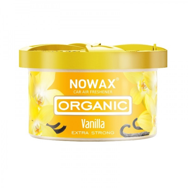 Ароматизатор повітря Nowax серія Organic - Vanilla (18шт/уп)