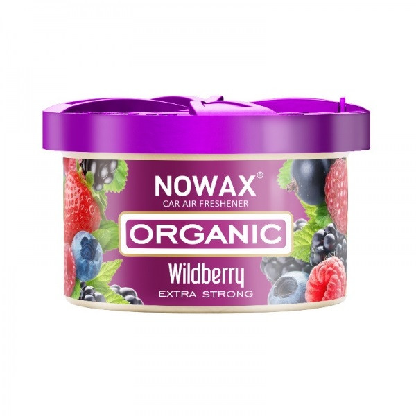 Ароматизатор повітря Nowax серія Organic - Wildberry (18шт/уп)