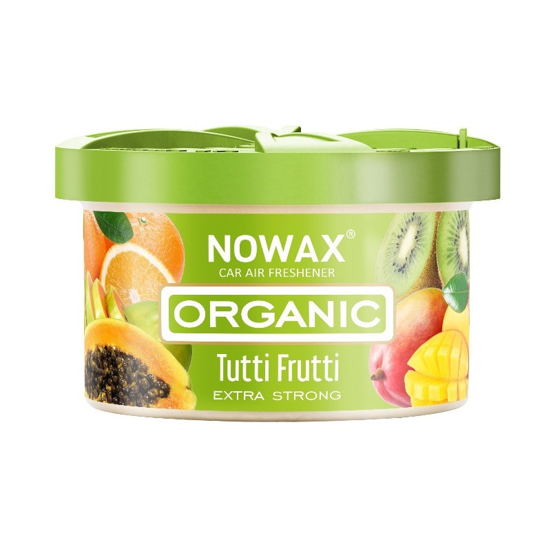 Ароматизатор повітря Nowax серія Organic - Tutti Frutti (18шт/уп), фото 1