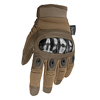 Оригінальні тактичні рукавиці MFH Tactical Gloves Mission - Coyote (15847R)