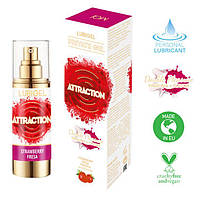 Рідкий вібратор - Mai Attraction Intimate Gel With Liquid Vibrator Effect Strawberry, 30 мл