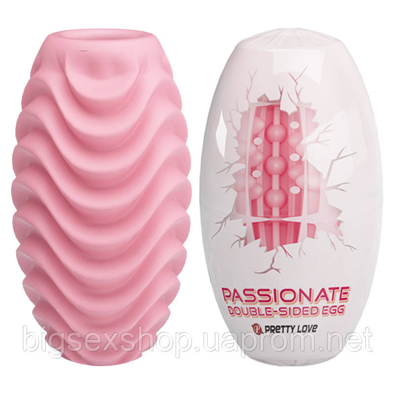 Мастурбатор - Pretty Love Passionate Double Sided Egg Masturbator