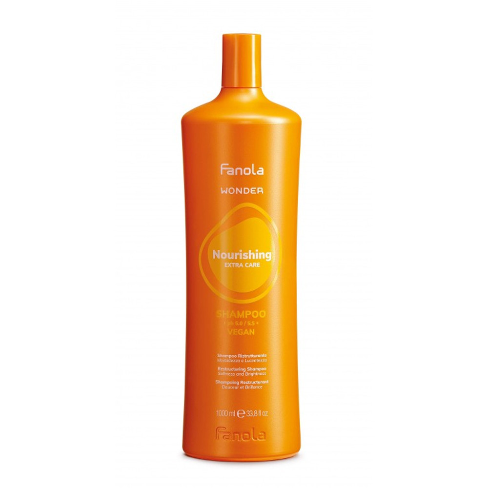 Шампунь для інтенсивного зволоження сухого волосся Fanola Wonder Nourishing Shampoo, 1000 мл