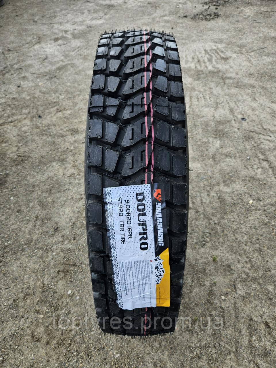 Вантажні шини 9.00R20-16PR(260R508) DOUPRO ST928 ведуча