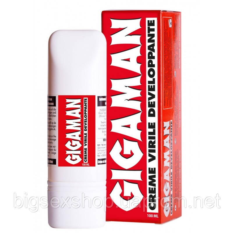 Крем - GIGAMAN Erection Development Cream, 100 мл