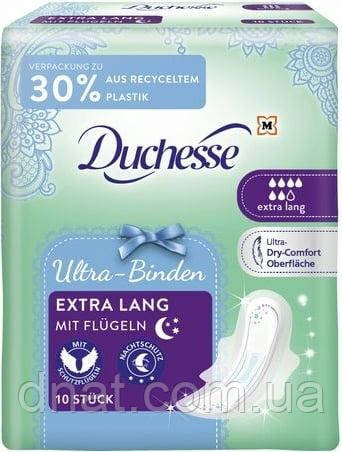 Гігієнічні прокладки Duchesse Extra-lang 4 крапель 16 штук