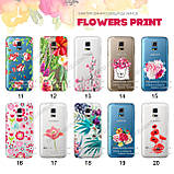 Ультратонкий прозорий чохол з малюнком для Samsung Galaxy S5 Mini G800 (80 дизайнів), фото 2