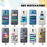 Ультратонкий прозорий чохол з малюнком для Samsung Galaxy S5 Mini G800 (80 дизайнів), фото 4