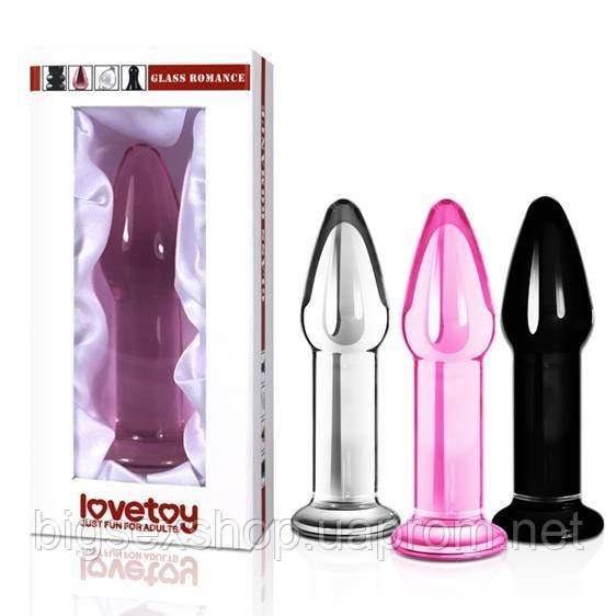 Фалоімітатор - 5" Glass Romance Dildo Pink