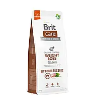 Сухой корм для собак с лишним весом Brit Care Dog Hypoallergenic Weight Loss (кролик) 12 кг