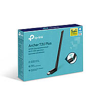 Бездротовий адаптер USB AC600 TP-Link Archer T2U Plus ver.1.0 ант. 5dBi новий