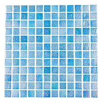 Стеклянная Мозаика перламутр PWPL25502 Sky Blue