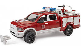 Іграшка Bruder пожежний джип Dodge RAM 2500 з водою, світлом, звуком (02544)