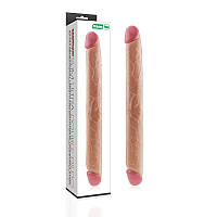 Двосторонній фалоімітатор - King Size Realistic Slim Ultra Double Dildo 17"