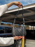 Женская сумочка через плечо Guess Mini Bag Dark Blue Гесс Женский кросс - боди клатч