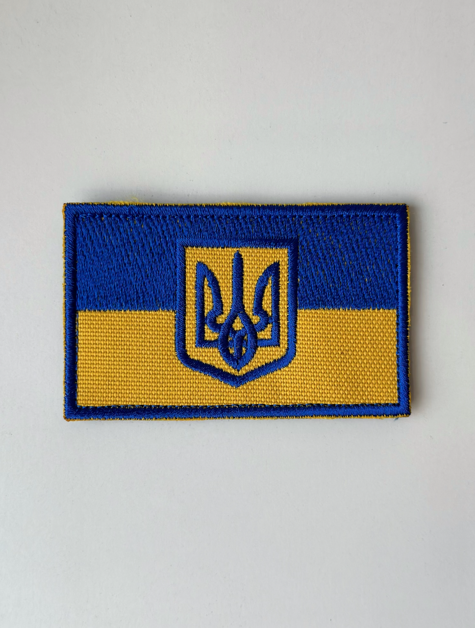 Купити Шеврон «Прапор України з гербом» 80*50 мм, шеврон з липучкою ...