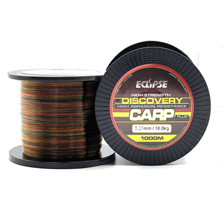 Волосінь ECLIPSE Discovery Carp Multicolor 1000m 0.30mm 12,6 кг коропа/ сазана/карася/толстолоба
