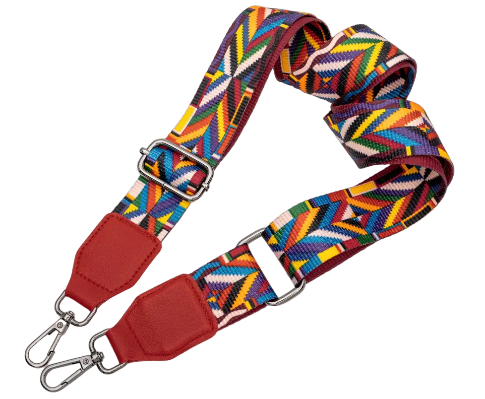 Ремінь для сумки через плече 38мм Кольорова #4, фото 1