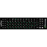Наклейка на клавіатуру Grand-X 68 клавіш Українська/Англійська (GXDGUA)