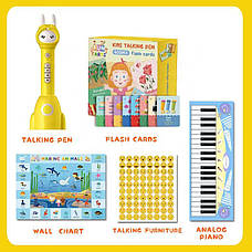 Опт Інтерактивна іграшка, що говорить ручка Kids talking pen Fun Cards, фото 3