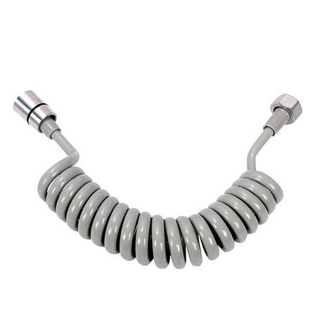 Шланг для бідетти IwConcept PU-2M-304-T1 2m Gray, фото 2