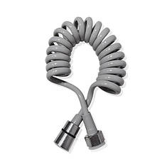 Шланг для бідетти IwConcept PU-2M-304-T1 2m Gray, фото 2
