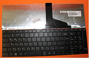 Клавіатура для ноутбука Toshiba Satellite C850, C855, C870, C875, L850 RU чорна нова