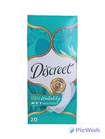 Щоденні прокладки Discreet DEO Waterlily (Водяна лілія) multiform (мультиформ) 20 шт.