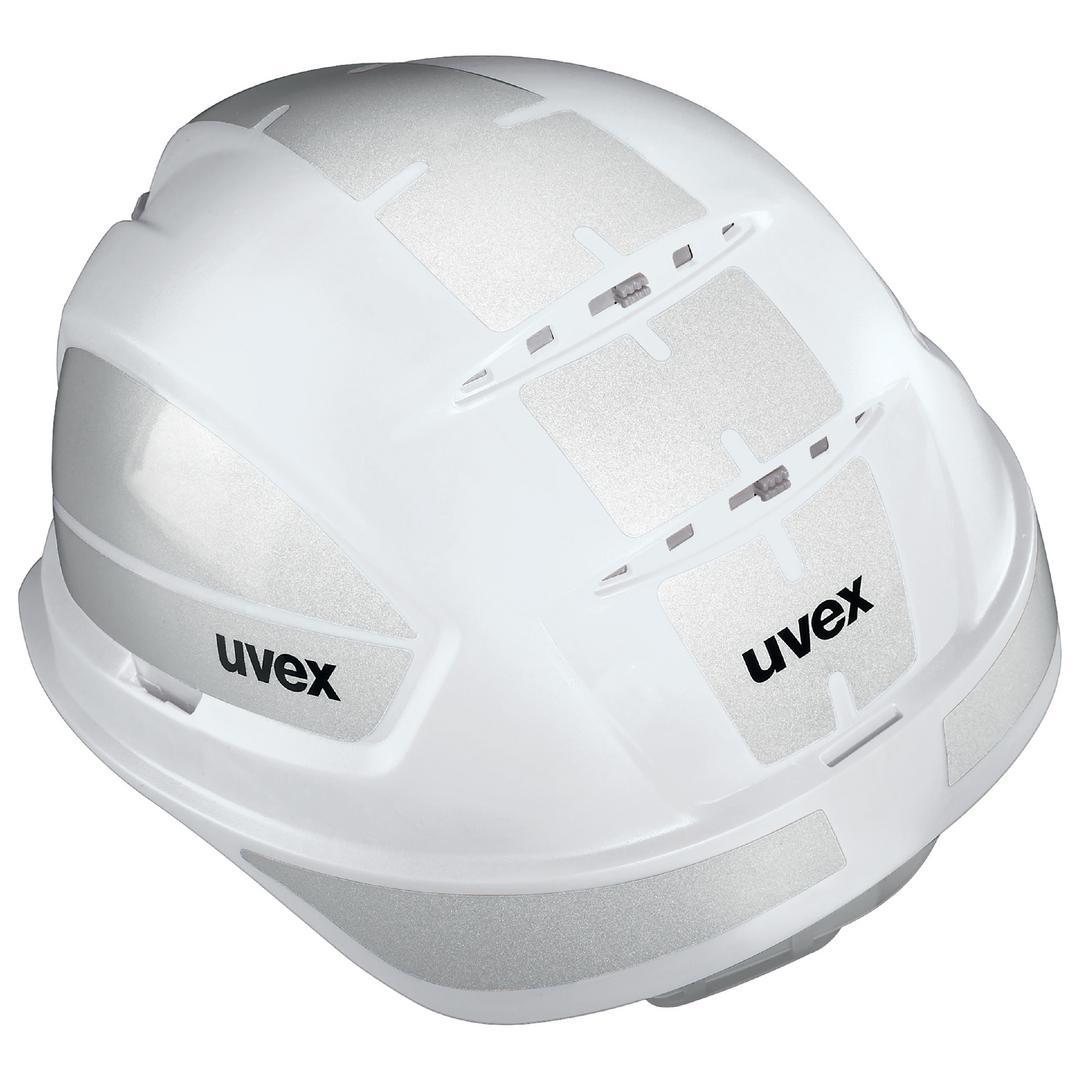 Захисний шолом uvex pheos B-WR білий з рефлекторами L